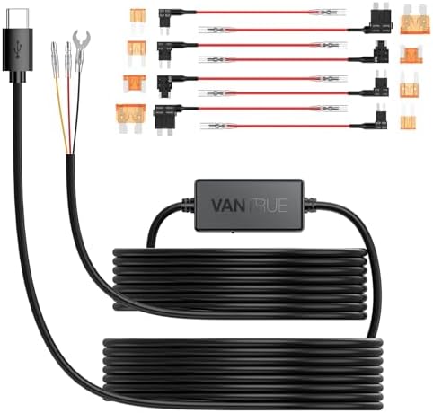 Vantrue 11.5ft USB-C Hardwire Kit (B083XB8T7T)